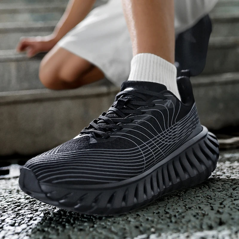 High Quality Platform Sports Shoes Men Women Mesh Chunky Sneakers Cushioning Cross Training Shoes Fashion Versatile Luxury Shoes