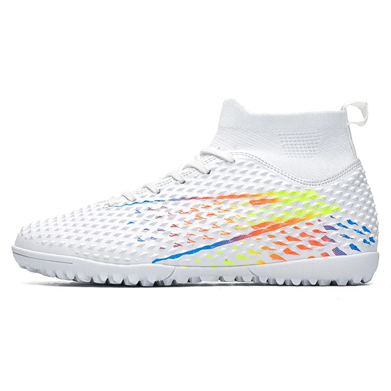 Moda masculina profissional sapatos de futebol juventude esportes confortáveis indoor ginásio sapatos esportivos 2025 anti deslizamento sapatos de futebol